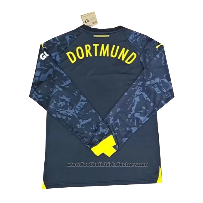 Borussia Dortmund Away Shirt Long Sleeve 2023-2024